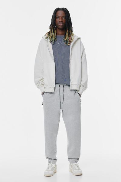 Pull & Bear Interlok eşofman pantolonu