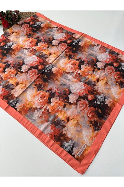 ARSEL MODA Tesettürün Yeni Adresi شال قطني ناعم من أرسيل مودا بنمط زهور LBD2304