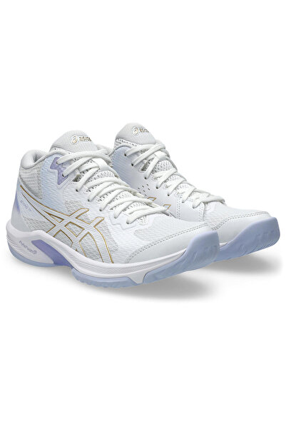 Asics BEYOND FF MT Kadın Beyaz Voleybol Ayakkabısı 1072A096-106