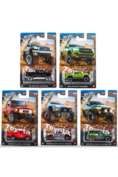 HOT WHEELS Silver Series Toyota Truck Set GDG44-977N 5'li Set