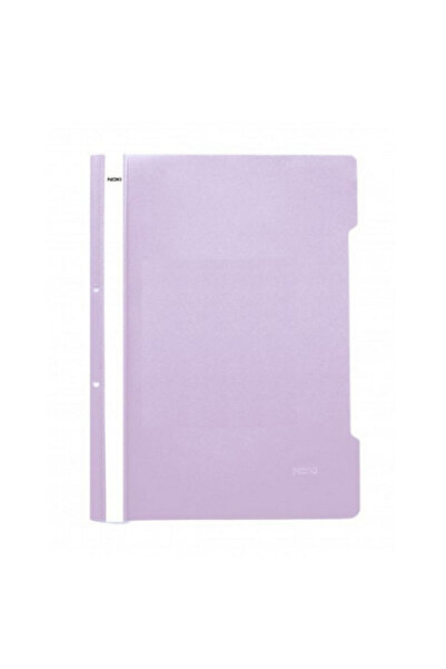 Noki A4 file with rail and perforations 50/set purple