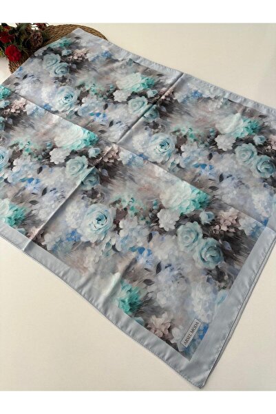 ARSEL MODA Tesettürün Yeni Adresi أرسيل مودا شال قطني ناعم بنمط الزهور LBD2307