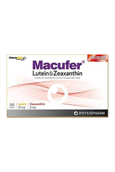 Alfa Macufer Lutein & Zeaxanthin 30 Kapsül