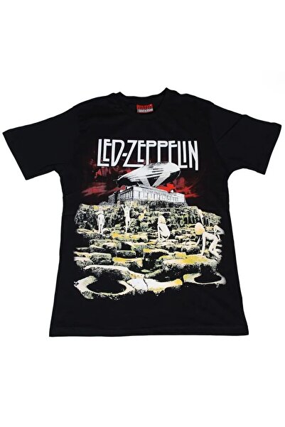 ATLANTİS SHOP Led Zeppelin No:2 Tişört Siyah