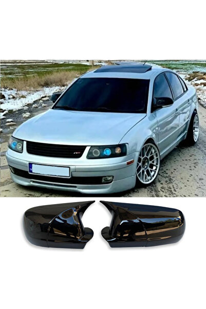 AkmTuning Vw Passat B5 Batman Yarasa Ayna Kapağı Piona Black ABS 1996 1997 19...