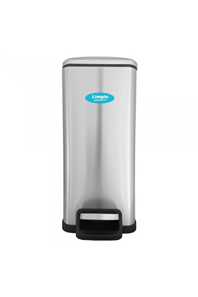LİMPİO CXR-10L trash can, 10L, silent closing, stainless steel