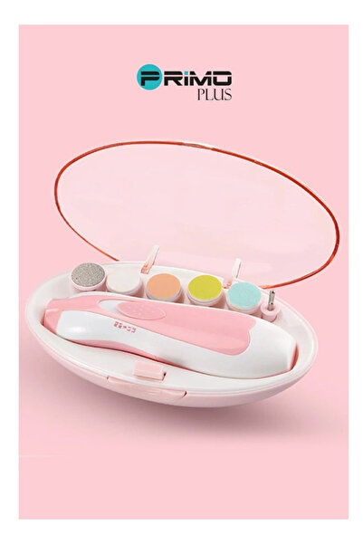 Primo Plus مجموعة قص أظافر كهربائية 6 في 1 مع إضاءة LED للأطفال