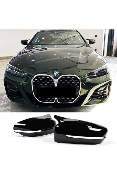 Genel Markalar Bmw G22 Batman Yarasa Ayna Kapağı Parlak Siyah ABS 2020 2021 2...