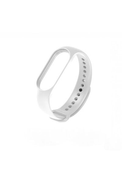 digital-play Silicone strap for Xiaomi Mi Band 7, White