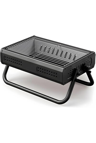 Cady One Portable Folding Charcoal Grill, Stainless Steel BBQ Grill, Compact and Lightweight with Detachable