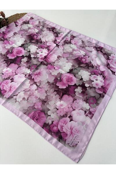 ARSEL MODA Tesettürün Yeni Adresi شال قطني ناعم من أرسيل مودا بنمط زهور LBD2212