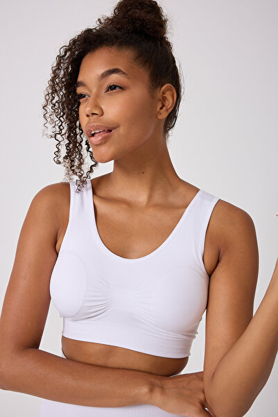 FOREVER MORE 2-комплект жіночих бюстгальтерів без швів, з товстими бретелями та еластичною підкладкою