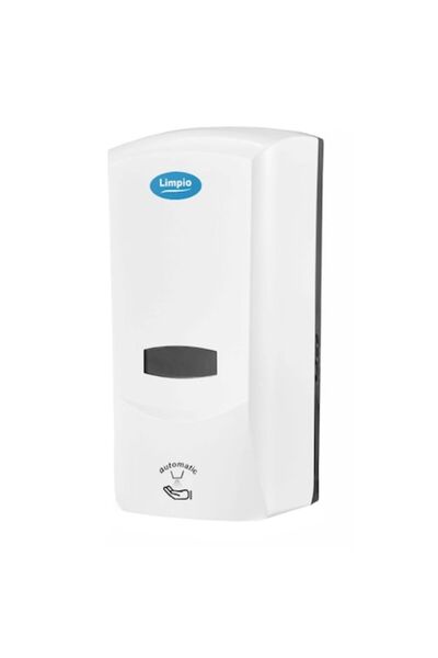 LİMPİO Liquid Disinfectant Dispenser DD1000S, with Sensor, 1000 ml, White