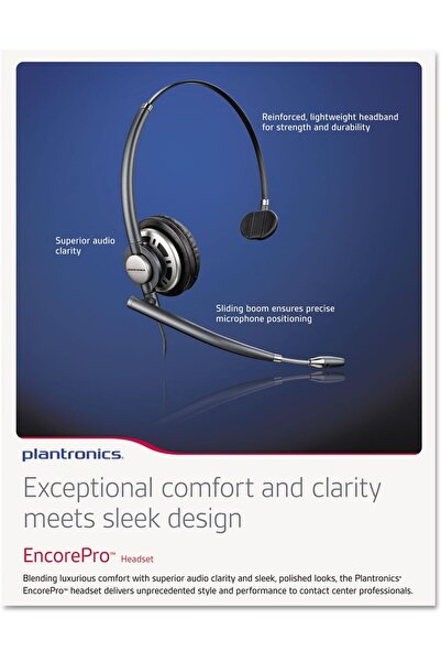Plantronics Mono HW710 EncorePro Wired Headset