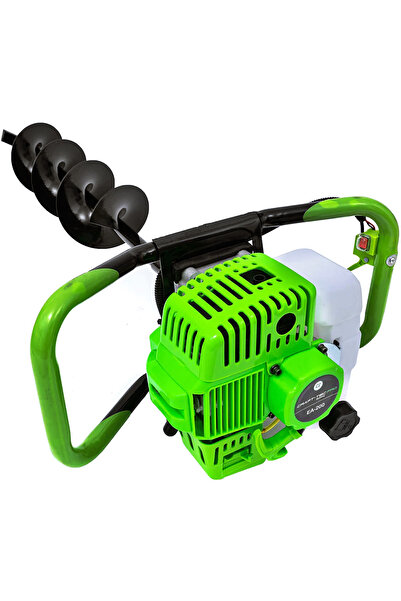 Lider Craft-tec Mașină de găurit cu pereți de pământ + burghiu 200 x 800, 6 CP, 8000 RPM