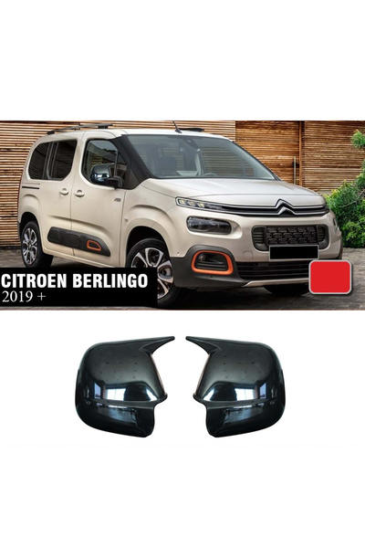 AkmTuning Citroen Berlingo Batman Yarasa Ayna Kapağı Piona Black ABS 2019 202...