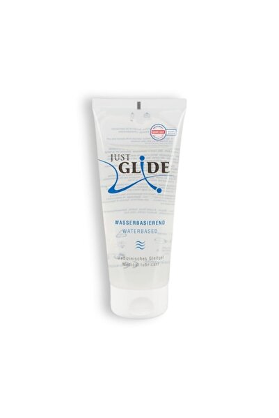 Just Glide Lubrifiant Medical, Pe Baza de Apa, Compatibil cu Latex, 200 ml