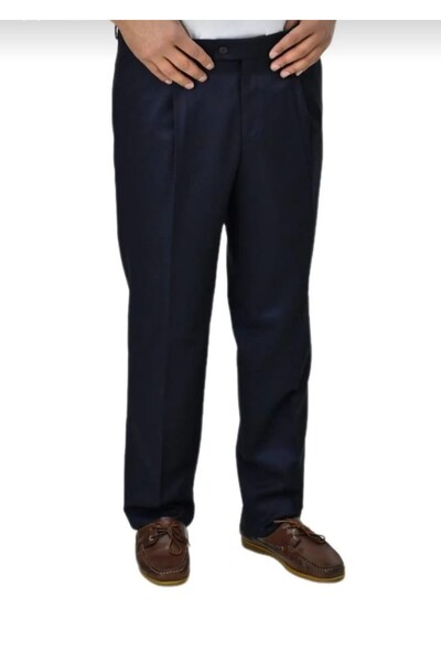güncüoğlu Single Pleated Relaxed Fit Men's Fabric Pants