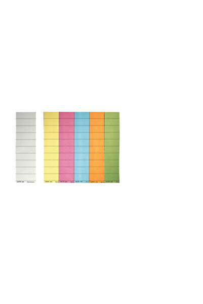 Leitz labels for Alpha hanging file 100pcs/set