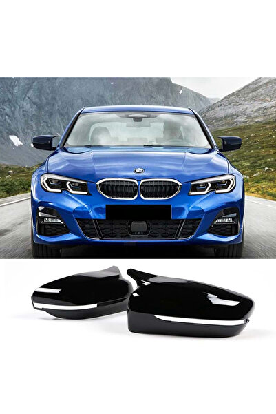AkmTuning Bmw G20 Batman Yarasa Ayna Kapağı Parlak Siyah ABS 2019 2020 2021 2...
