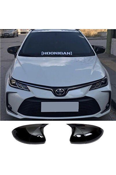 AkmTuning Toyota Corolla E210 Batman Yarasa Ayna Kapağı Piona Black ABS 2018 ...