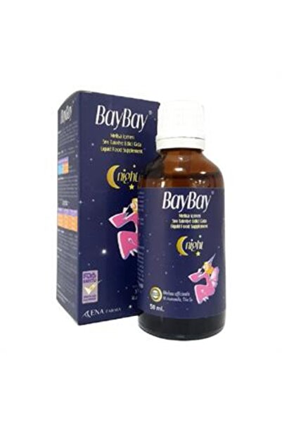 Baybay Night Melisa İçeren Bitkisel Damla 50 ml