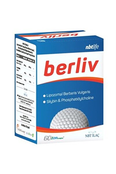 Alfa NBT Life Berliv Lipozamal Berberin 60 Kapsül