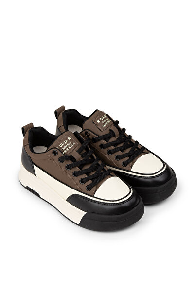 Deery Γυναικεία παπούτσια sneaker σε καφέ χρώμα