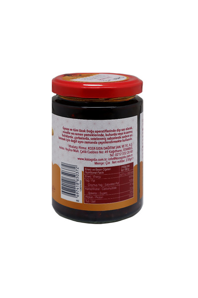 Chefline Asia Çıtır Biberli Acı Sos 230 Gr