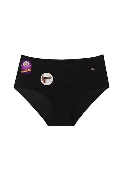 Papatya High Waist Logo Modal Basic Panties 3-Pack - 1851
