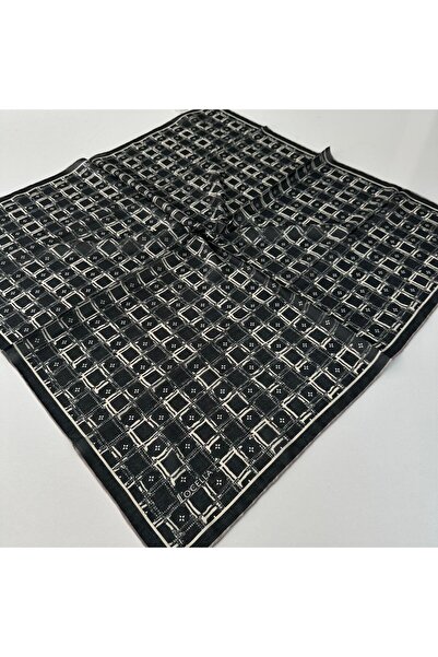 locella Soft Cotton Black and White Scarf Ldfc4208