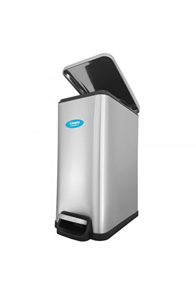 LİMPİO CXR-10L trash can, 10L, silent closing, stainless steel