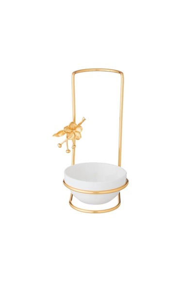 ORIAN حامل ملاعق طبخ معدني ذهبي