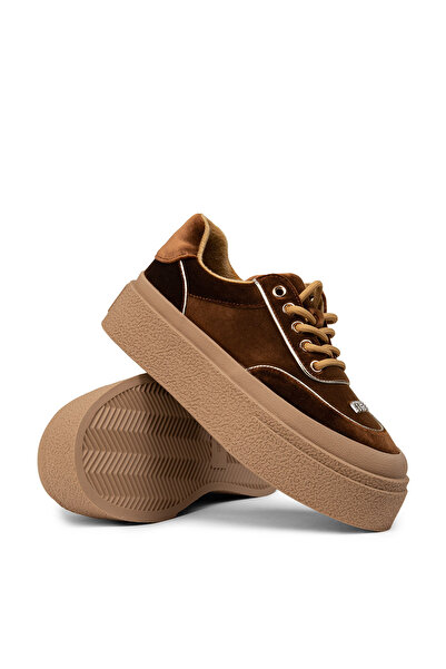 Deery Γυναικεία καφέ αθλητικά παπούτσια