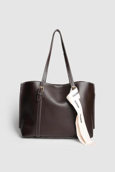 La La'Graccio Paris حقيبة كتف نسائية كبيرة الحجم من لاجراكيو باريس، موديل ريف...