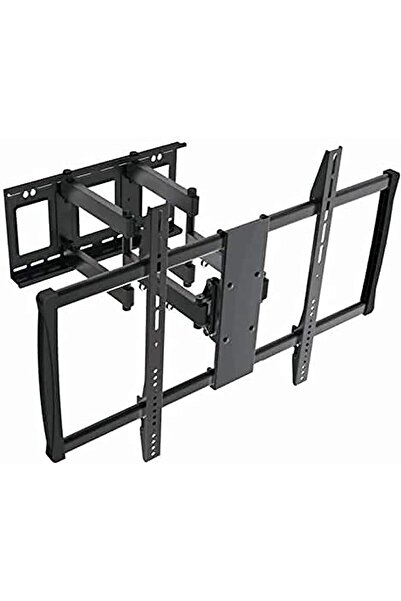 HAMOOD TV SA Classic Wall-Mounted TV Stand XL Heavy Duty for Flat and Curved Screens with Full Motion