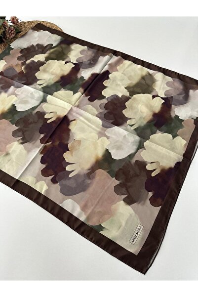 ARSEL MODA Tesettürün Yeni Adresi ARSEL MODA șal moale din bumbac cu model fl...