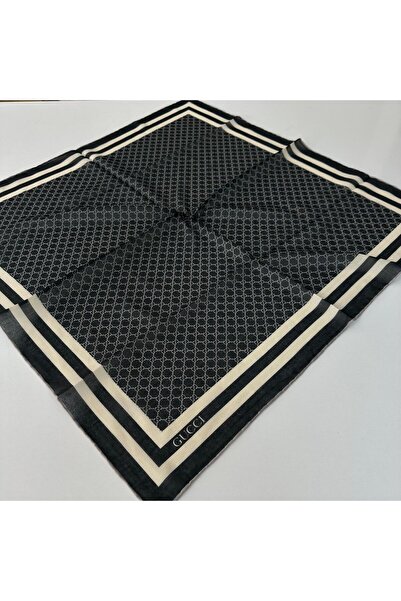 locella Soft Cotton Black and White Scarf Ldfc4406