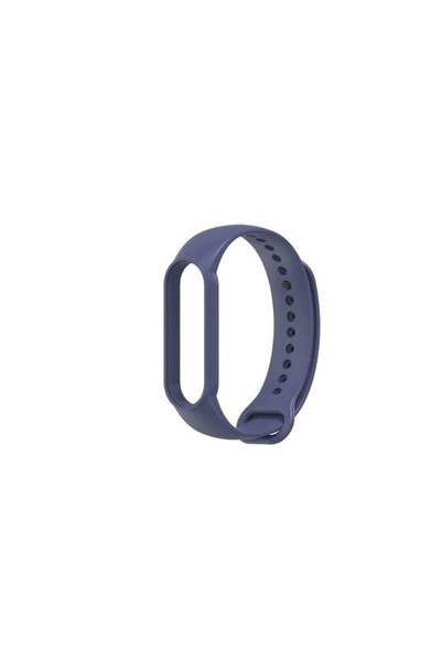 digital-play Curea din silicon pentru Xiaomi Mi Band 5, Mi Band 6, Mi Band 6 NFC - Albastru Miezul Nopții