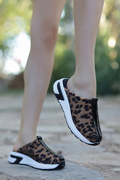 kajal ayakkabı Ljn 05 Stone Detailed Slippers