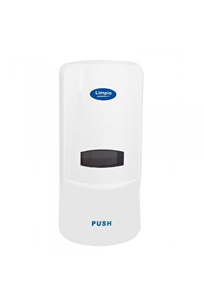 LİMPİO Dozator de săpun SD1000W2, Plastic ABS, Alb, 1000 ml