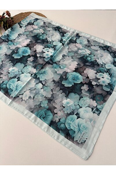 ARSEL MODA Tesettürün Yeni Adresi ARSEL MODA șal moale din bumbac cu model fl...