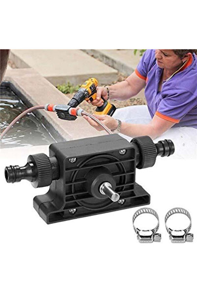 Lider Liquid transfer pump for drill, includes quick coupler adapters MX884