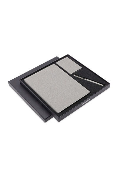 SANTHOME مجموعة هدايا CHANGE ZERO المستدامة مع دفتر ملاحظات قابل لإعادة التعب...