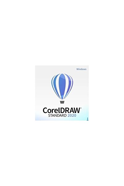 COREL CorelDraw Standard 2020 (Windows) - 1 Pc Lifetime/ömür Boyu Key