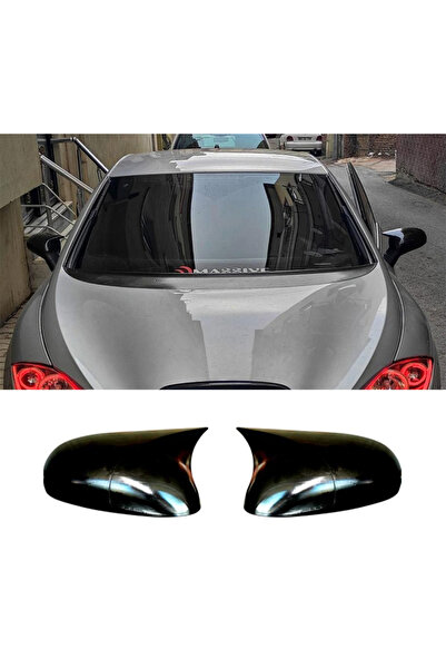 AkmTuning Seat Leon Mk2 Batman Yarasa Ayna Kapağı Piona Black ABS 2005 2006 2...