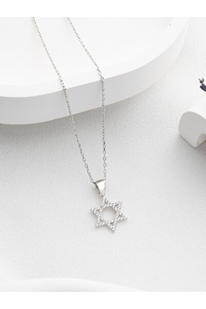 Two Arts Davut Yıldızı Kolye | 925 Ayar Gümüş / 14 Ayar Altın Kaplama / Bronz...