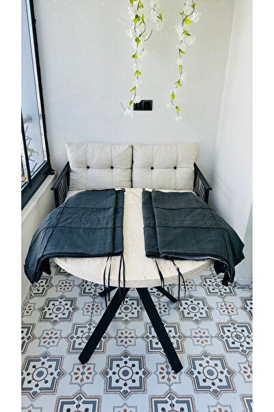 Modern Style Home Bahçe Balkon Takımı Minder Kılıf Takımı 4 Adet