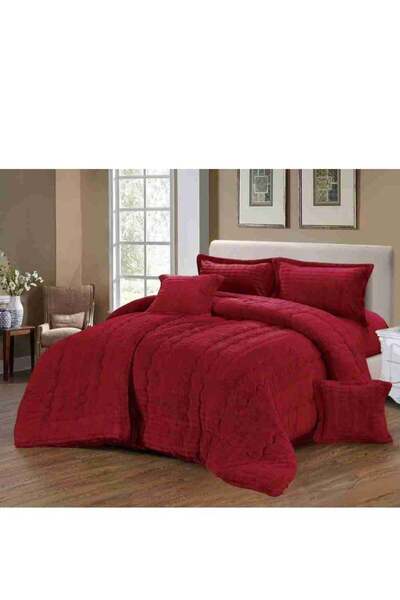 SNOOZYL Shi Duo Duo Winter Double Bedding Set, Velvet and Luxurious Fur