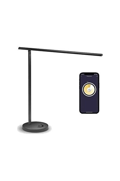 MEROSS 42 Cm Akıllı Masa Lambası Siyah